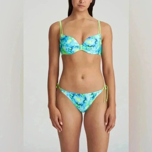 🆕Bongo Neon Floral Bikini Set L🆕 - Picture 1 of 10